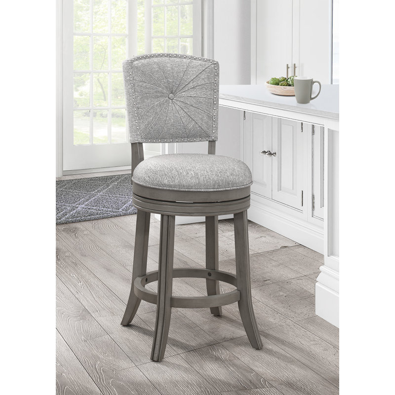Three Posts™ Fidelia Swivel Counter & Bar Stool & Reviews Wayfair
